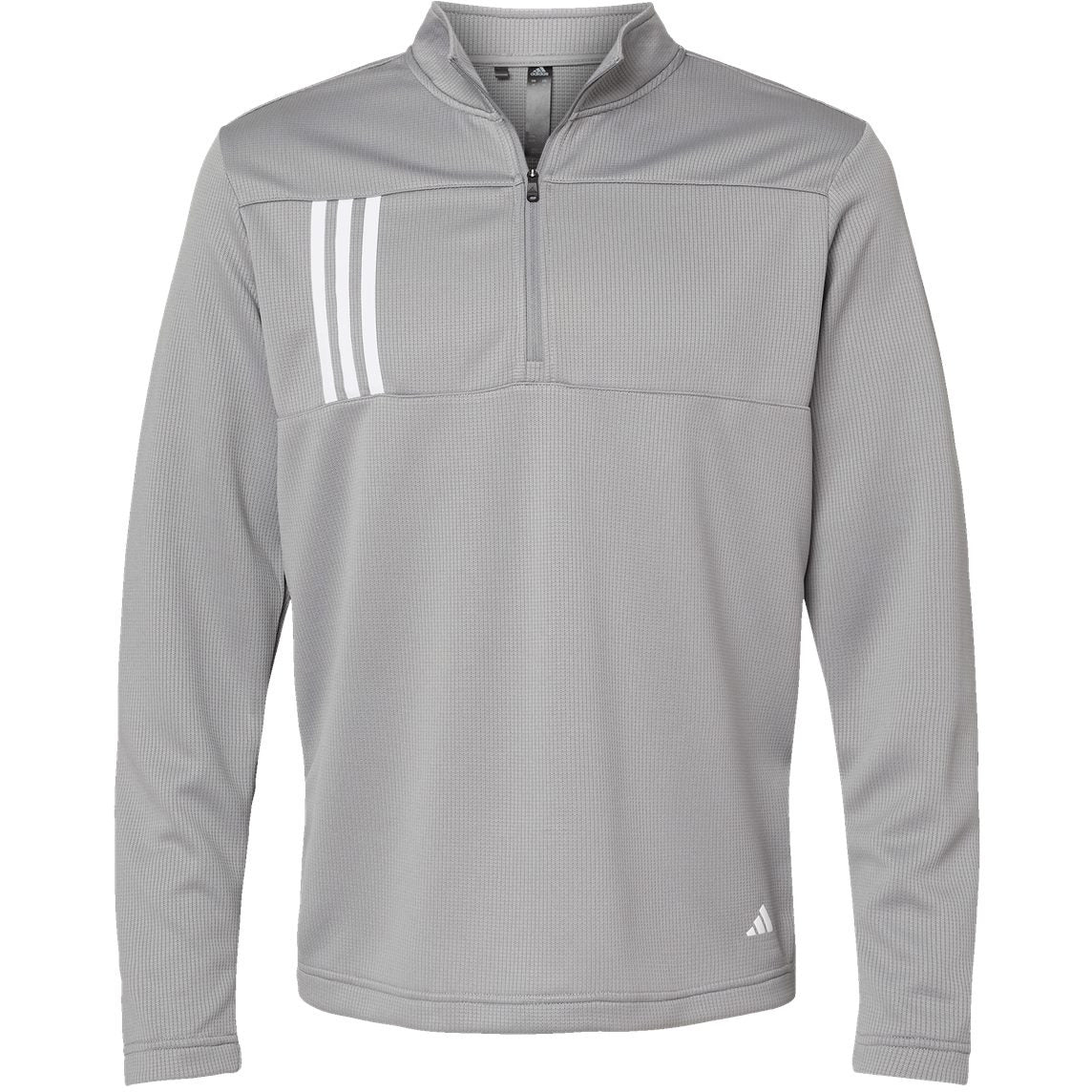 Adidas 3-Stripes Double Knit Quarter-Zip Pullover