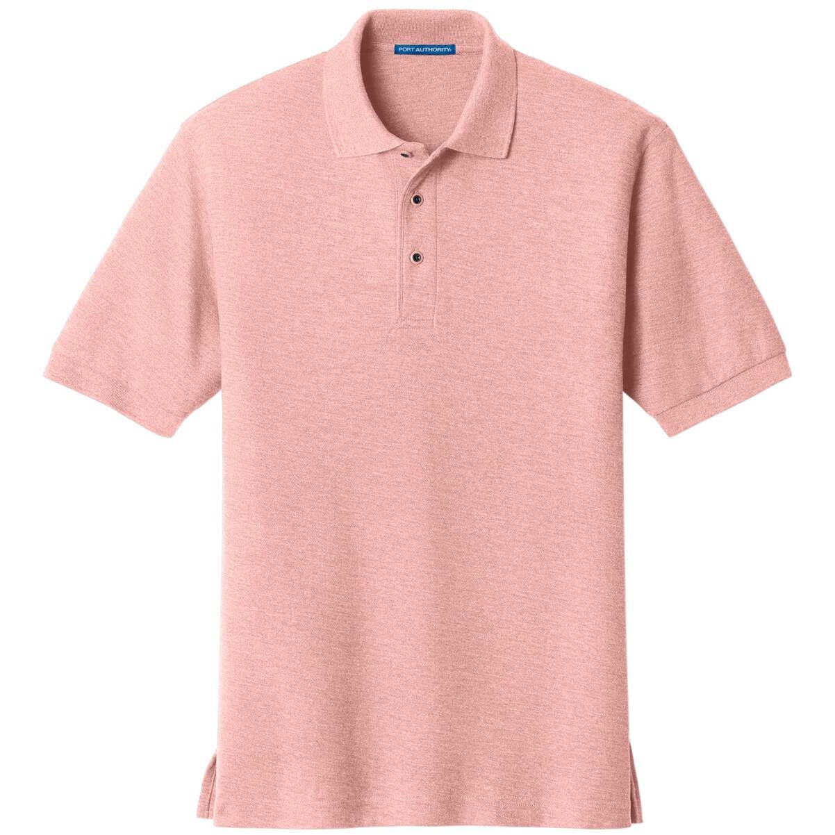Breast Cancer Port Authority® Silk Touch™ Polo