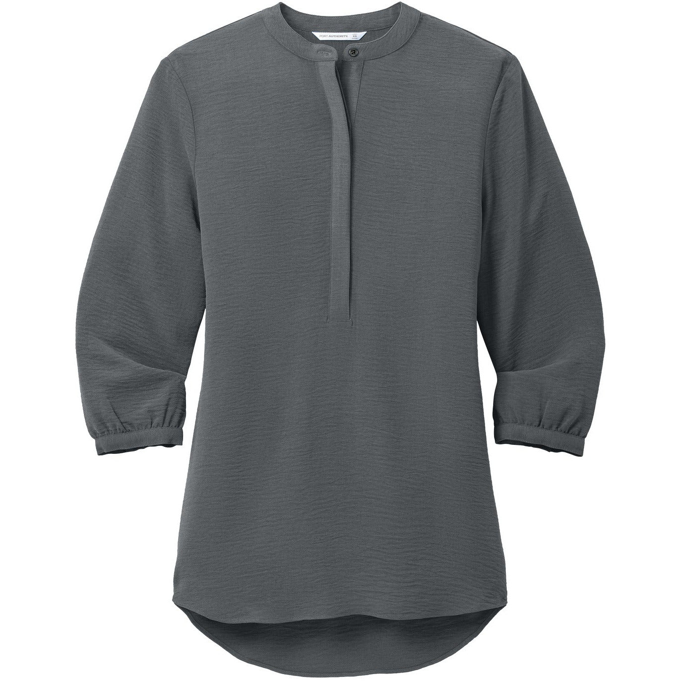 Port Authority Women's 3/4-Sleeve Textured Crepe Tunic