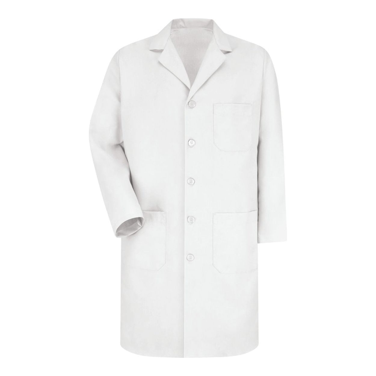 Button Front Lab Coat Extended Sizes