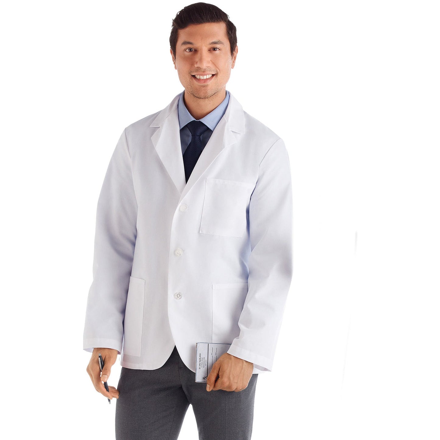 Meta Meta Labwear Men's Three-Pocket 30" Consultation Lab Coat