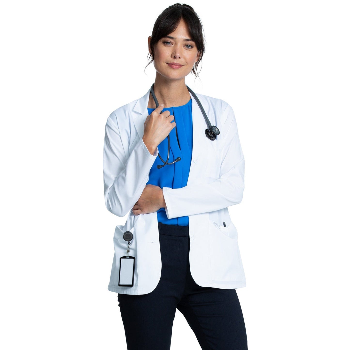 Cherokee Project Lab Women's Three-Pocket 28" Consultation Lab Coat
