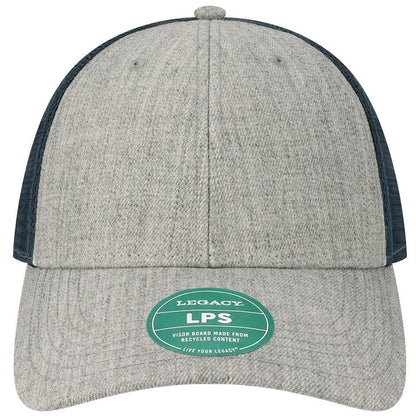 Heather Grey/ Navy