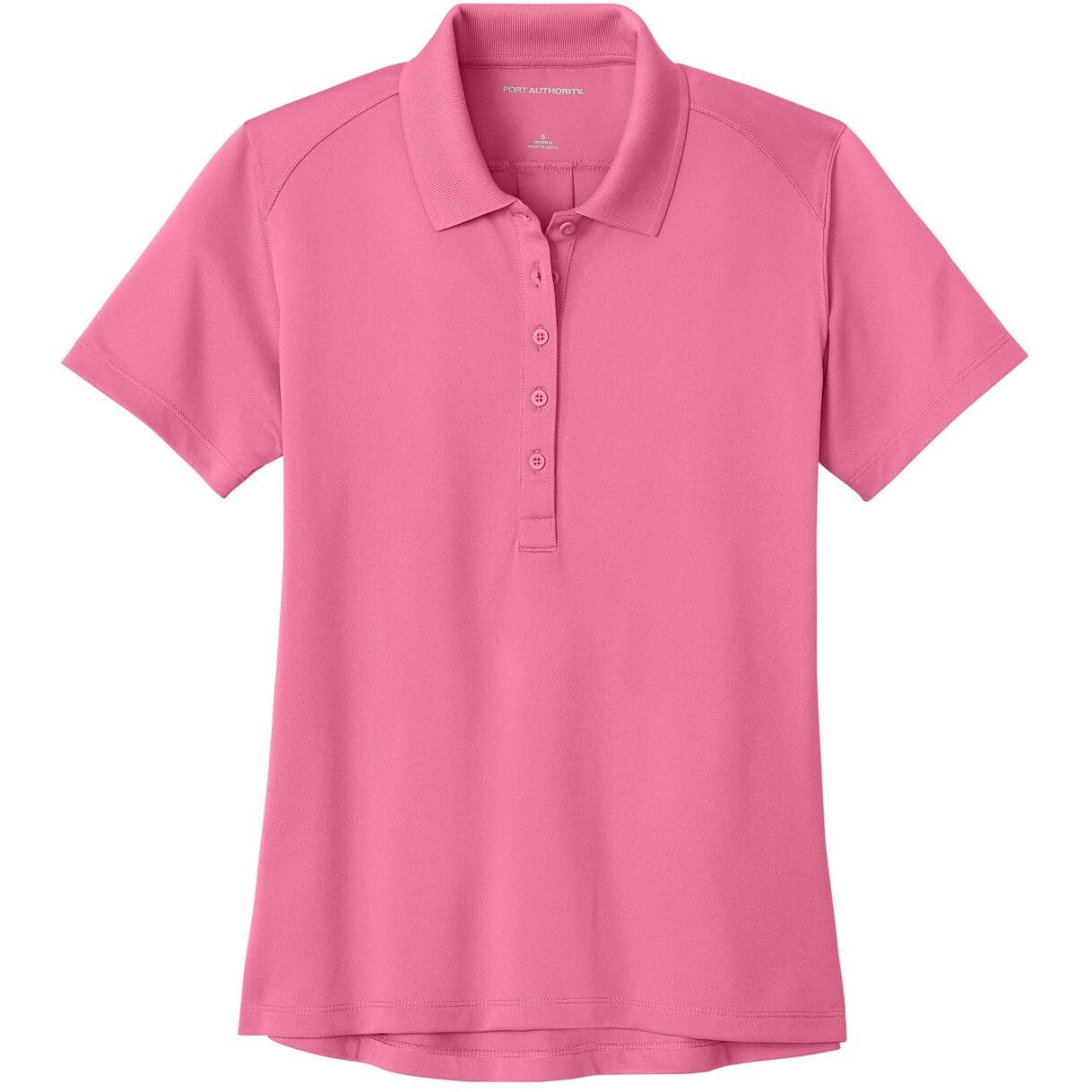 Breast Cancer Port Authority Women's Wearever Performance Pique Polo