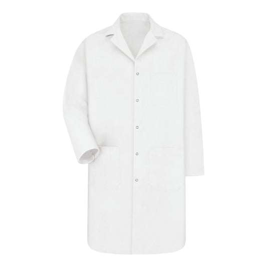 Red Kap Gripper Front Lab Coat