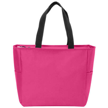 Breast Cancer Port Authority® Essential Zip Tote