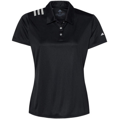 Adidas Women's 3-Stripes Shoulder Polo