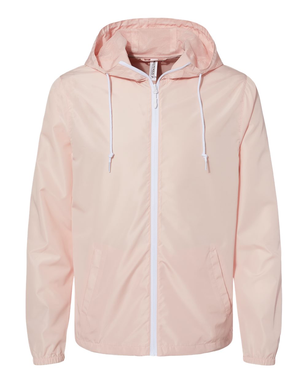 Breast Cancer Lightweight Windbreaker Full-Zip Jacket
