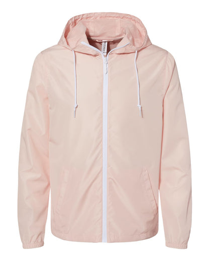 Breast Cancer Lightweight Windbreaker Full-Zip Jacket