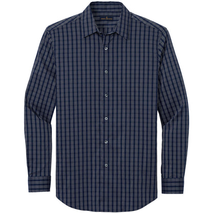 Navy Blazer/ White Grid Check