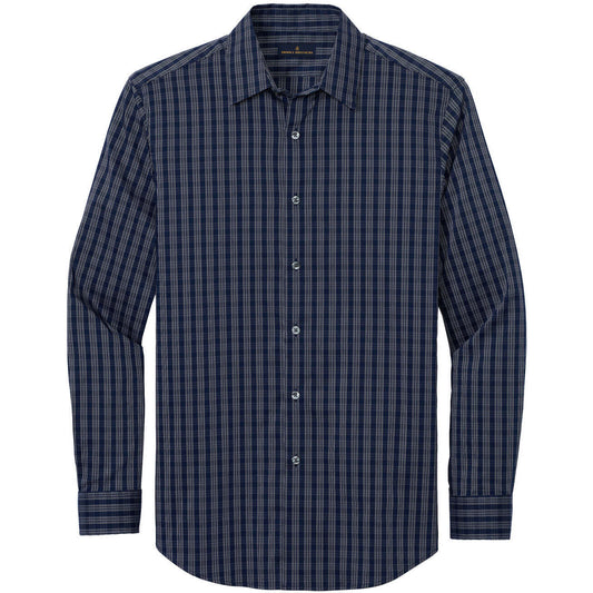 Navy Blazer/ White Grid Check