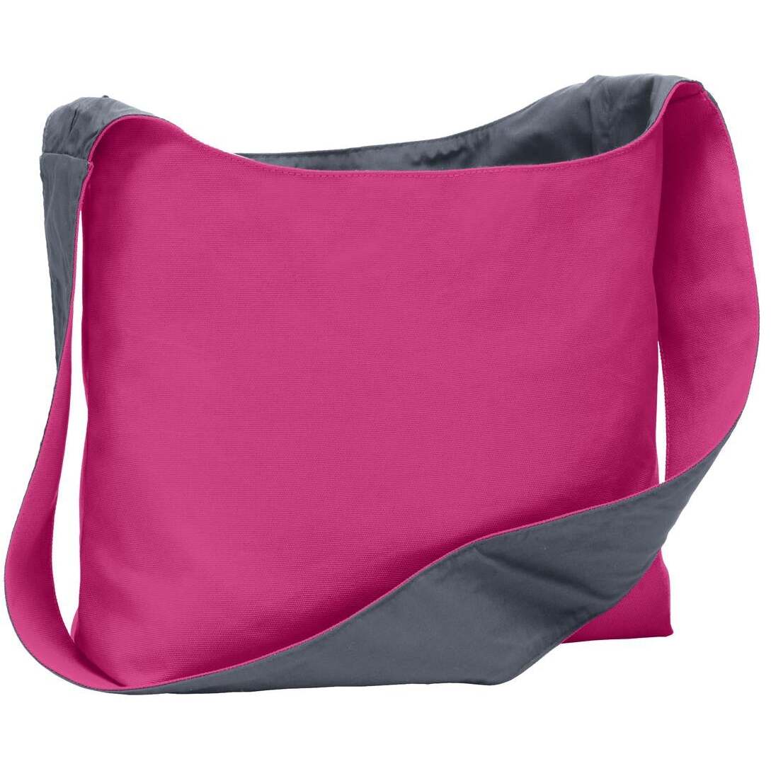 Breast Cancer Port Authority®  Cotton Canvas Sling Bag