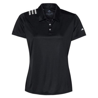 Adidas Women's 3-Stripes Shoulder Polo