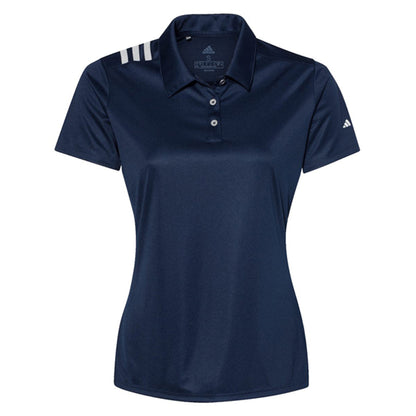 Adidas Women's 3-Stripes Shoulder Polo