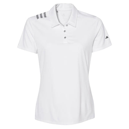 Adidas Women's 3-Stripes Shoulder Polo