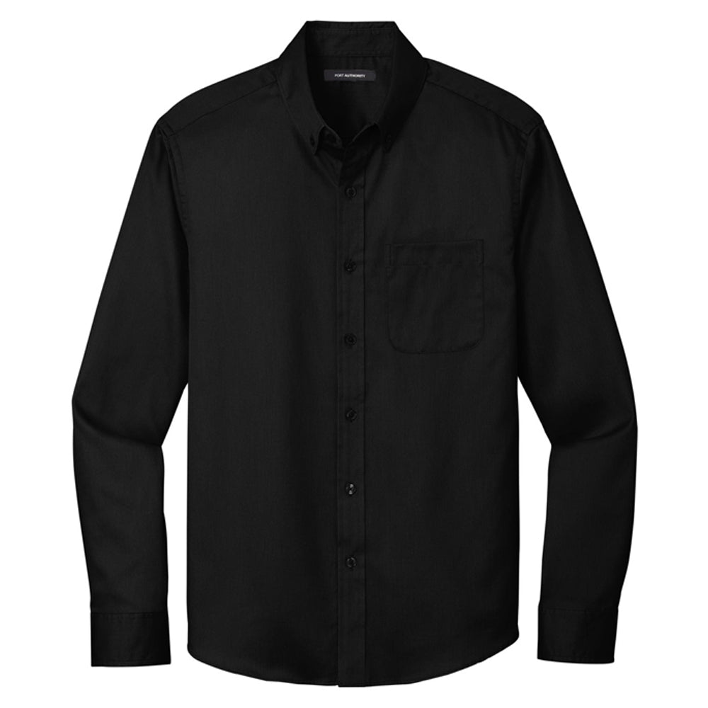 Port Authority Long Sleeve SuperPro React Twill Shirt