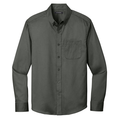 Port Authority Long Sleeve SuperPro React Twill Shirt