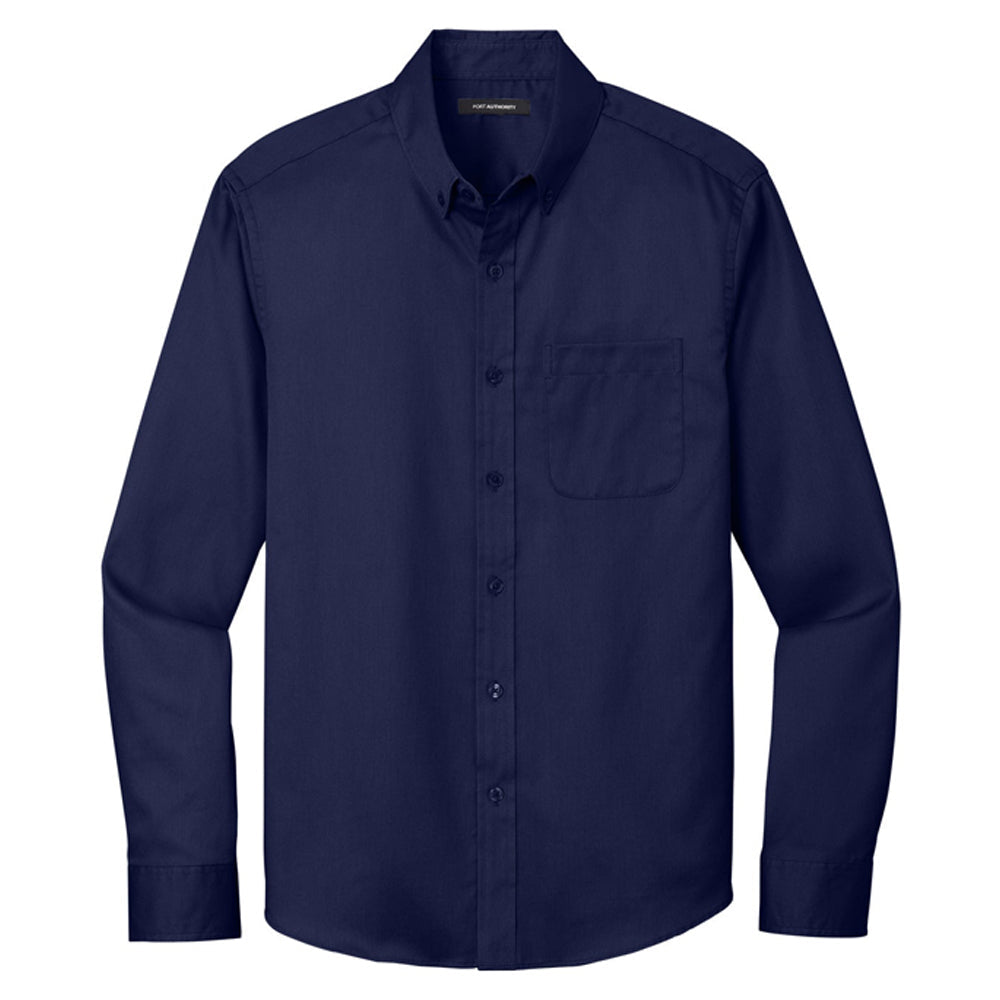 Port Authority Long Sleeve SuperPro React Twill Shirt