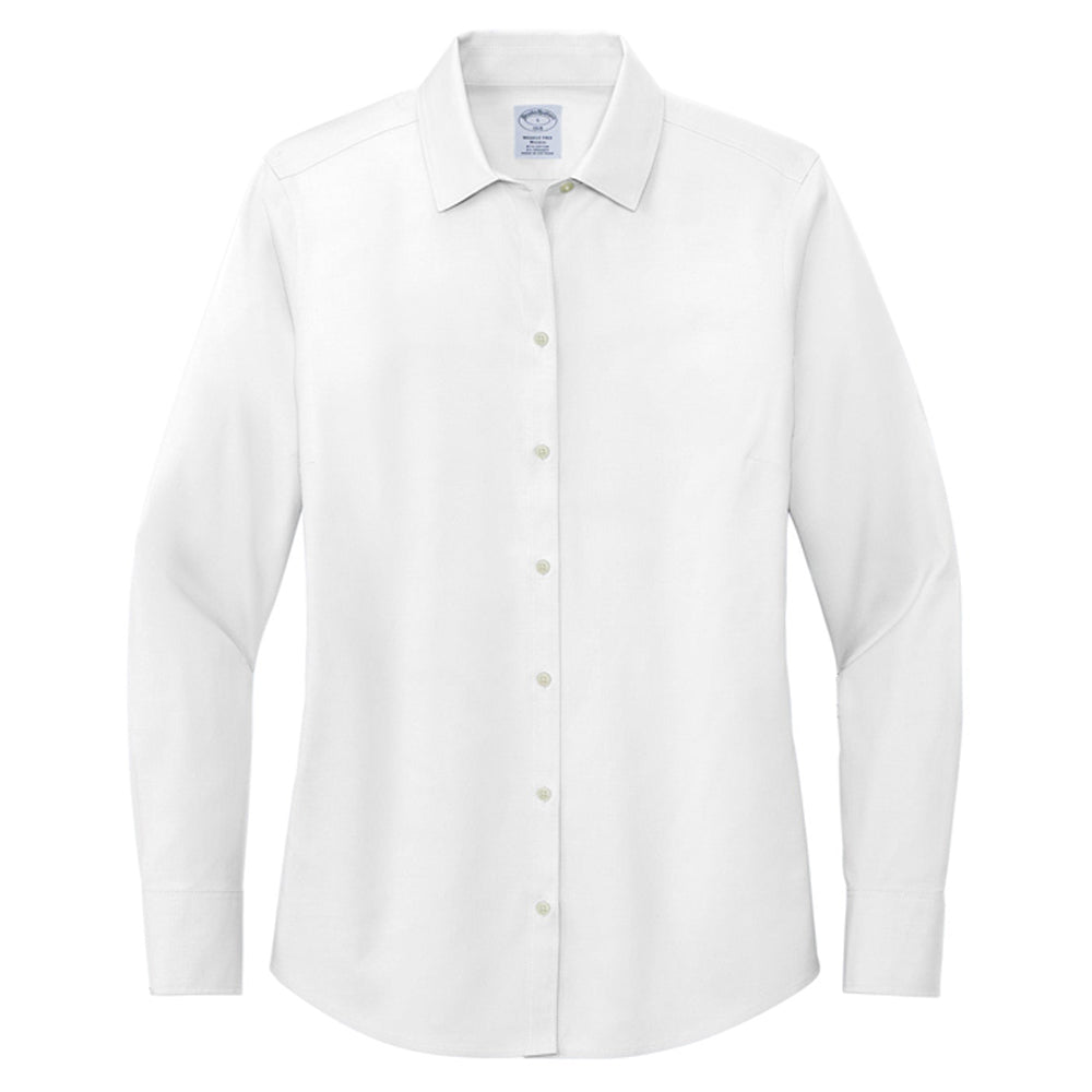 Brooks Brothers Women's Wrinkle-Free Stretch Pinpoint Shirt