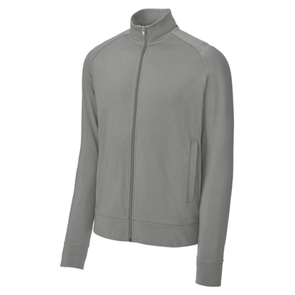 Sport-Tek Sport-Wick Stretch Full-Zip Cadet Jacket