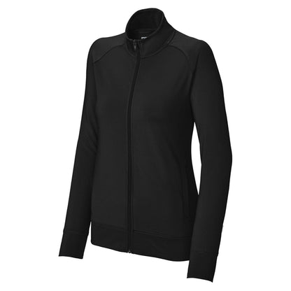 Sport-Tek Women's Sport-Wick Stretch Full-Zip Cadet Jacket