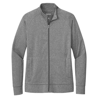 Sport-Tek Women's Sport-Wick Stretch Full-Zip Cadet Jacket