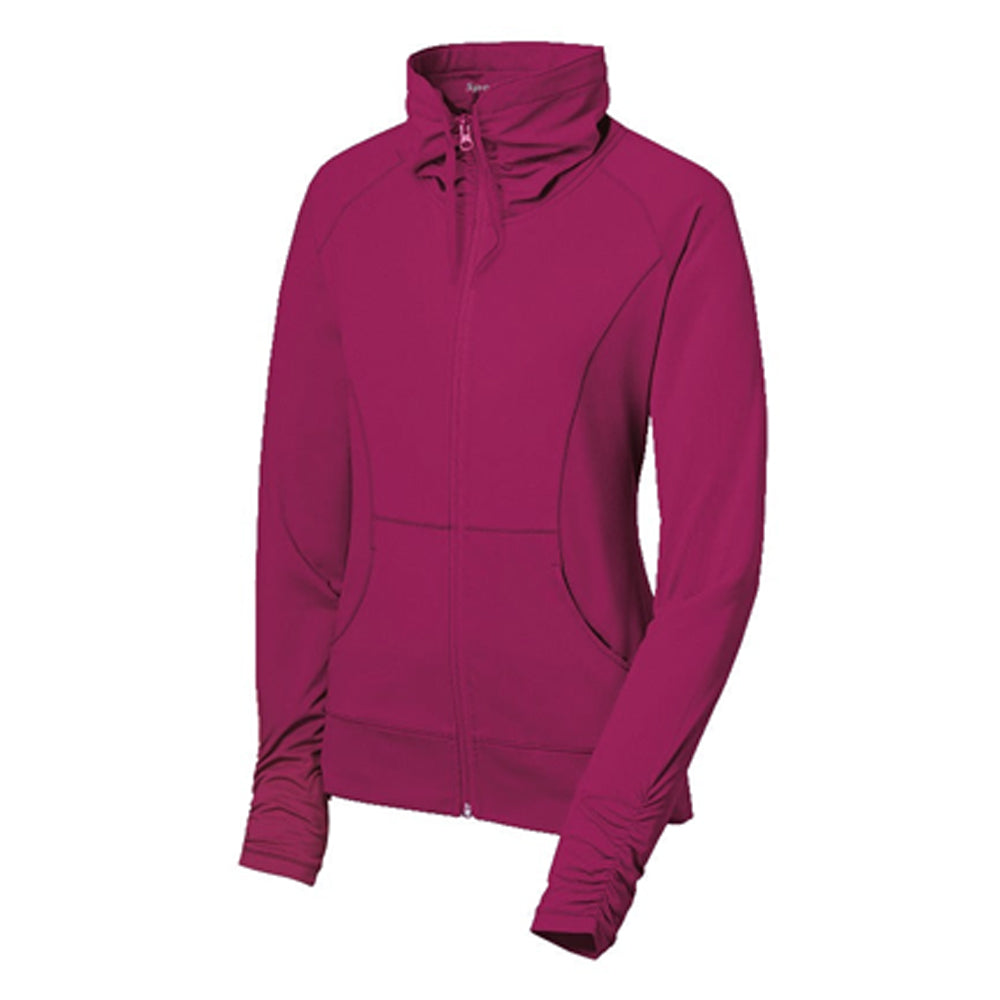 Sport-Tek Women's Sport-Wick Stretch Full-Zip Jacket