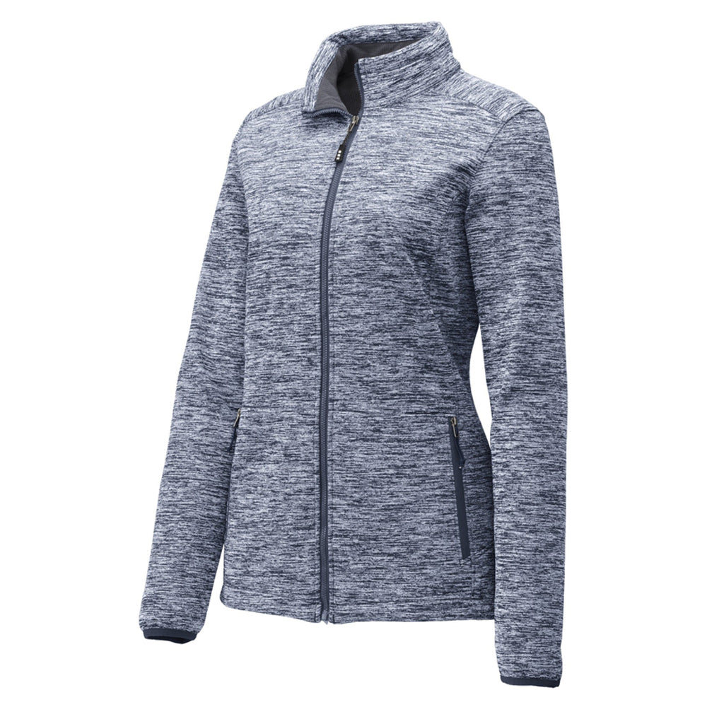 Sport-Tek Women's PosiCharge Electric Heather Soft Shell Jacket