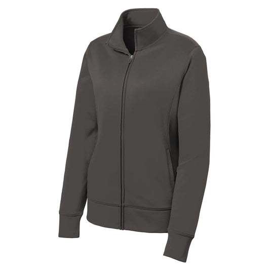 Sport-Tek Ladies Sport-Wick Fleece Full-Zip Jacket