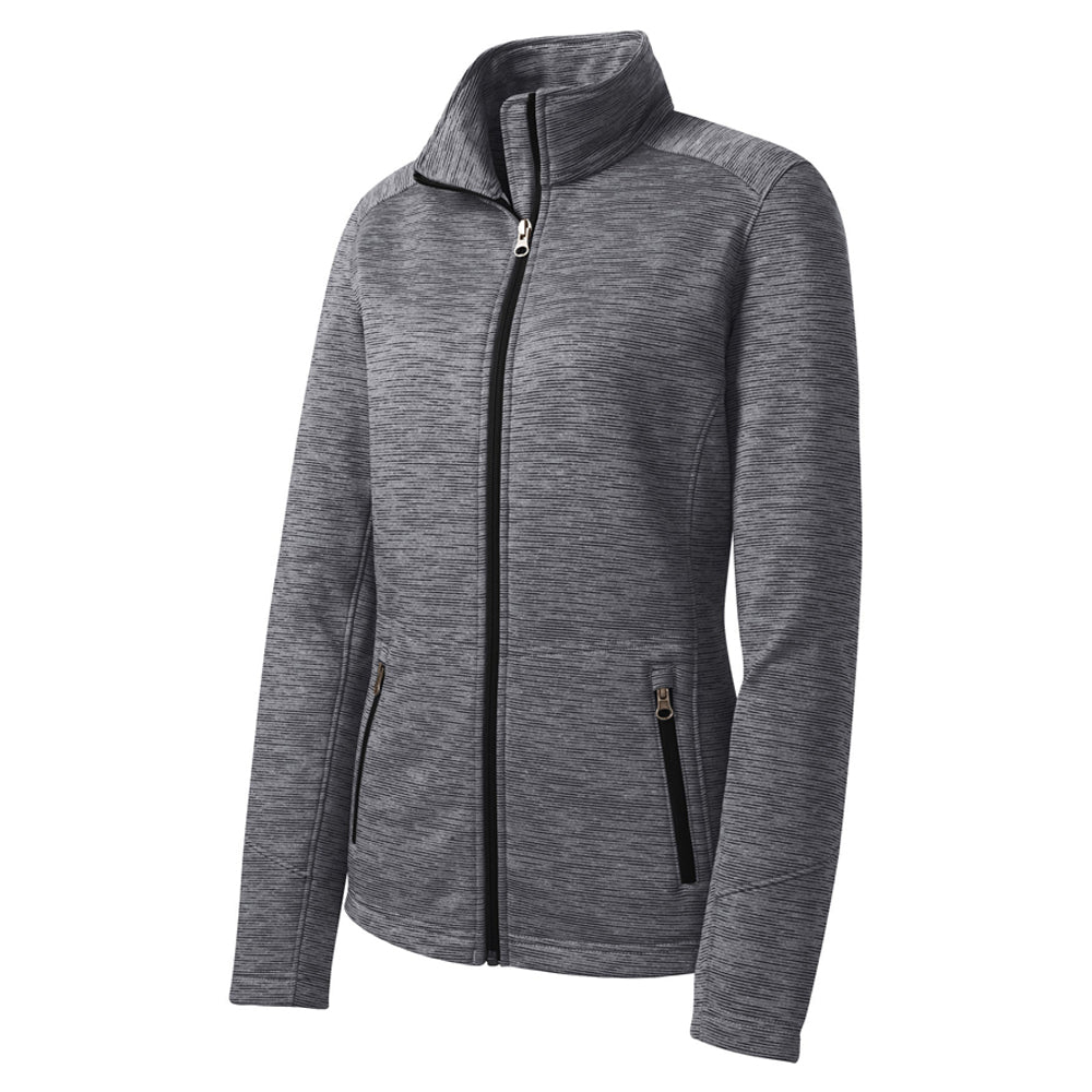 Port Authority Women's Digi Stripe Fleece Jacket