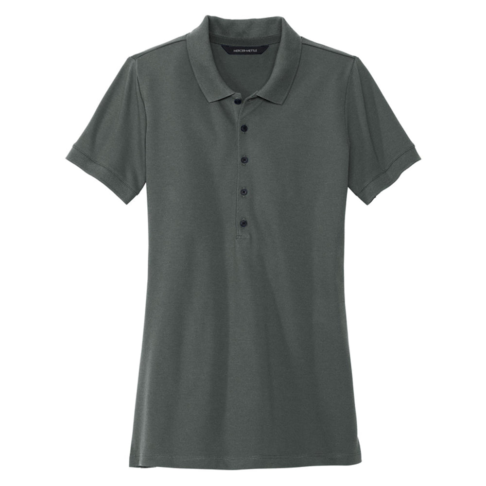 Mercer+Mettle Women's Stretch Heavyweight Pique Polo