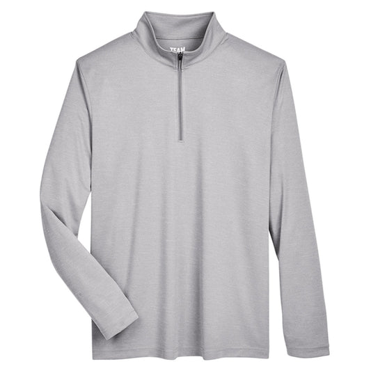 Team 365 Men's Zone Sonic Heather Performance Quarter-Zip