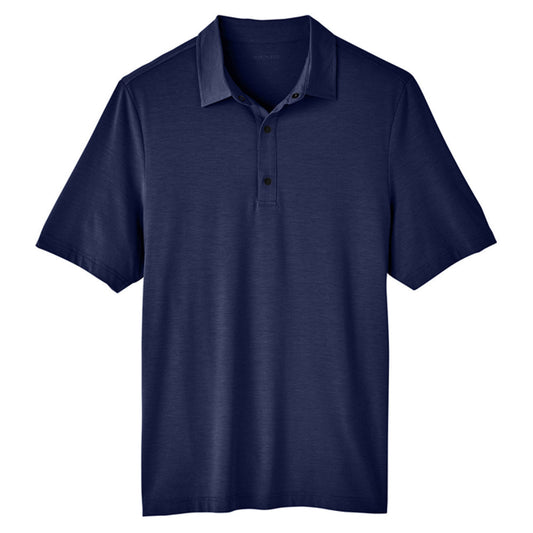 North End Men's JAQ Snap-Up Stretch Performance Polo