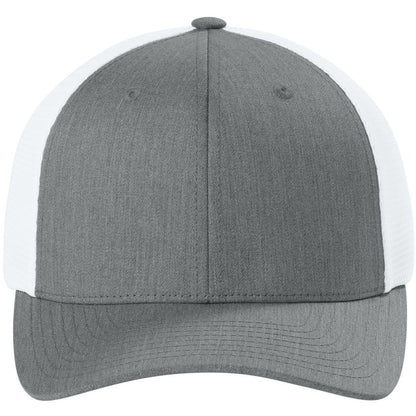FF110M-Heather Grey/ White