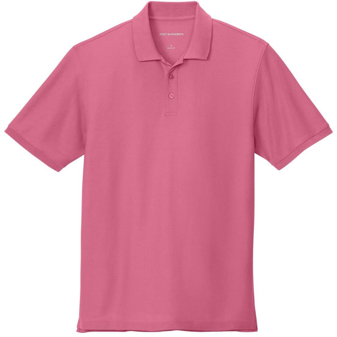 Breast Cancer Port Authority®  Wearever Signature Pique Polo