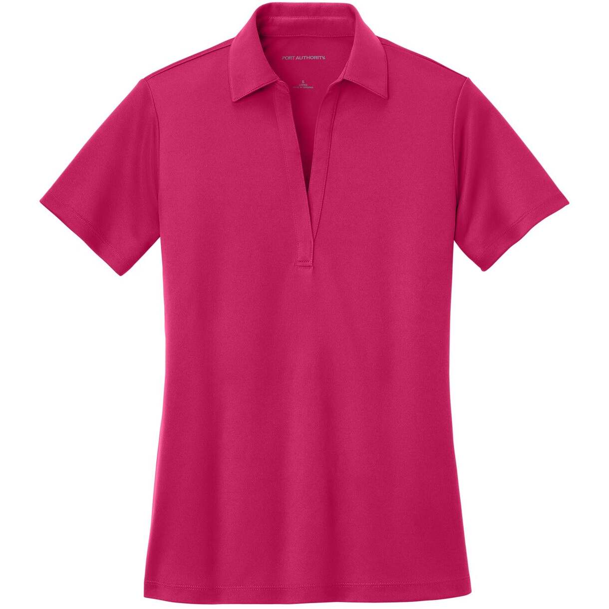 Breast Cancer Port Authority®  Women's Silk Touch™ Performance Polo
