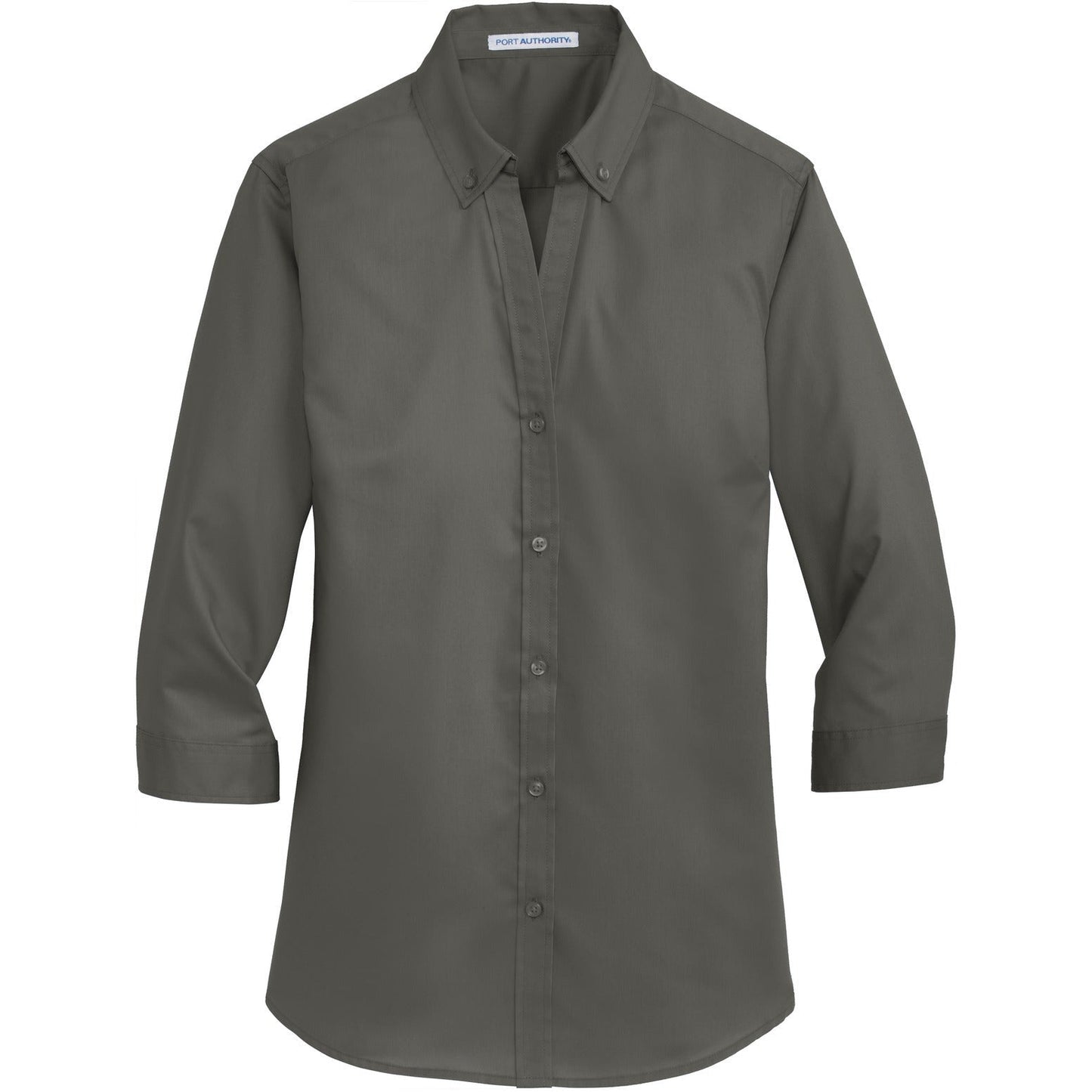 Port Authority Women's 3/4-Sleeve SuperPro Twill Shirt