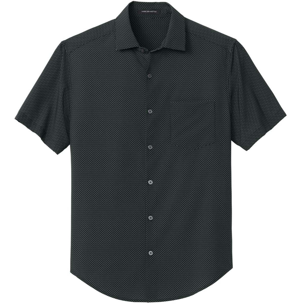 Deep Black Triangle Print