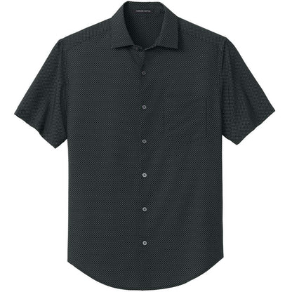 Deep Black Triangle Print