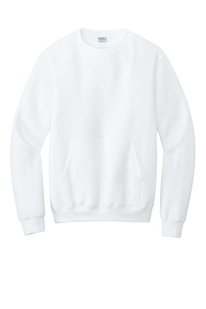 Port & Co™ Core Fleece Crewneck Pocket Sweatshirt