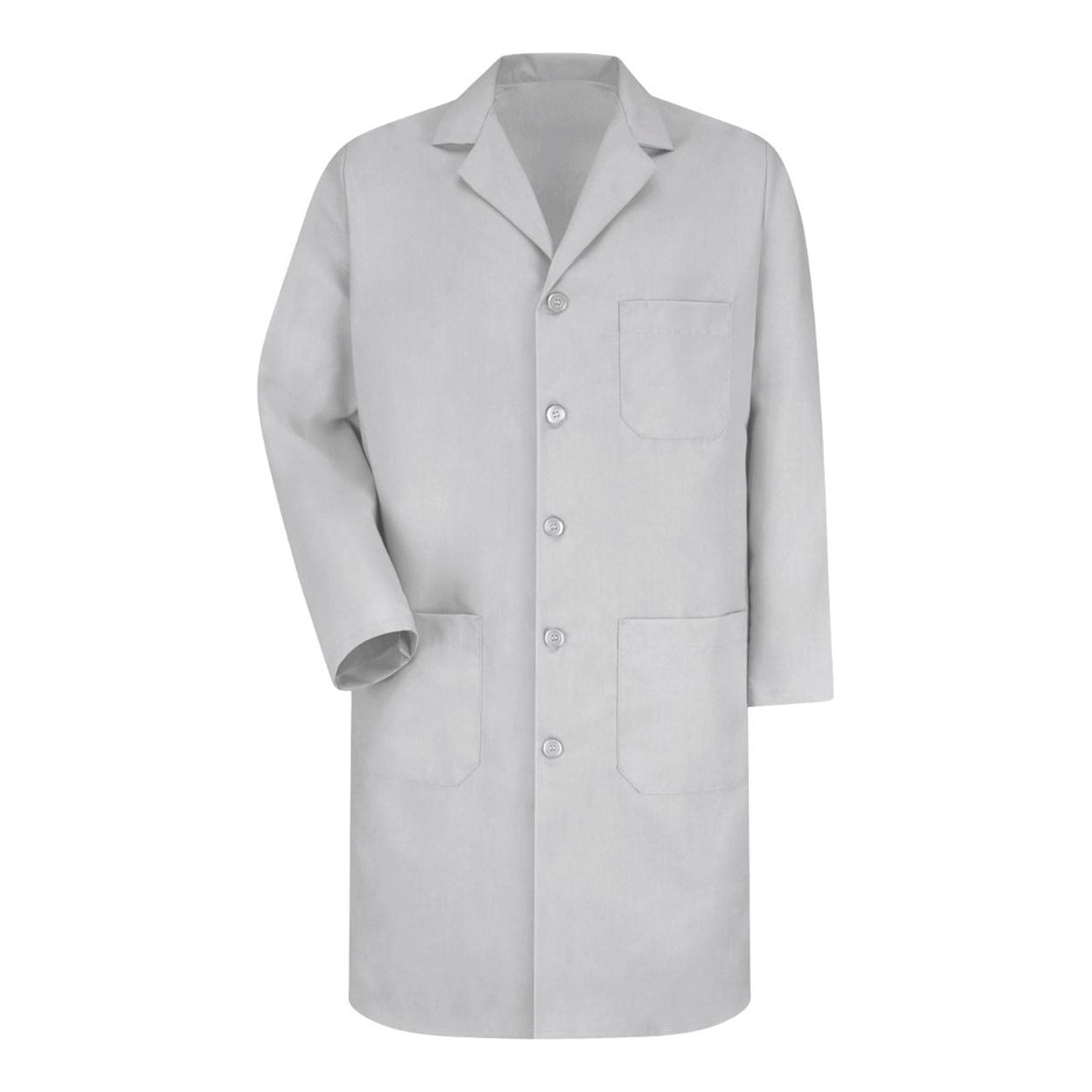 Button Front Lab Coat Extended Sizes