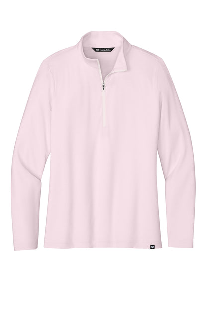 Breast Cancer TravisMathew Women's Crestview 1/4-Zip