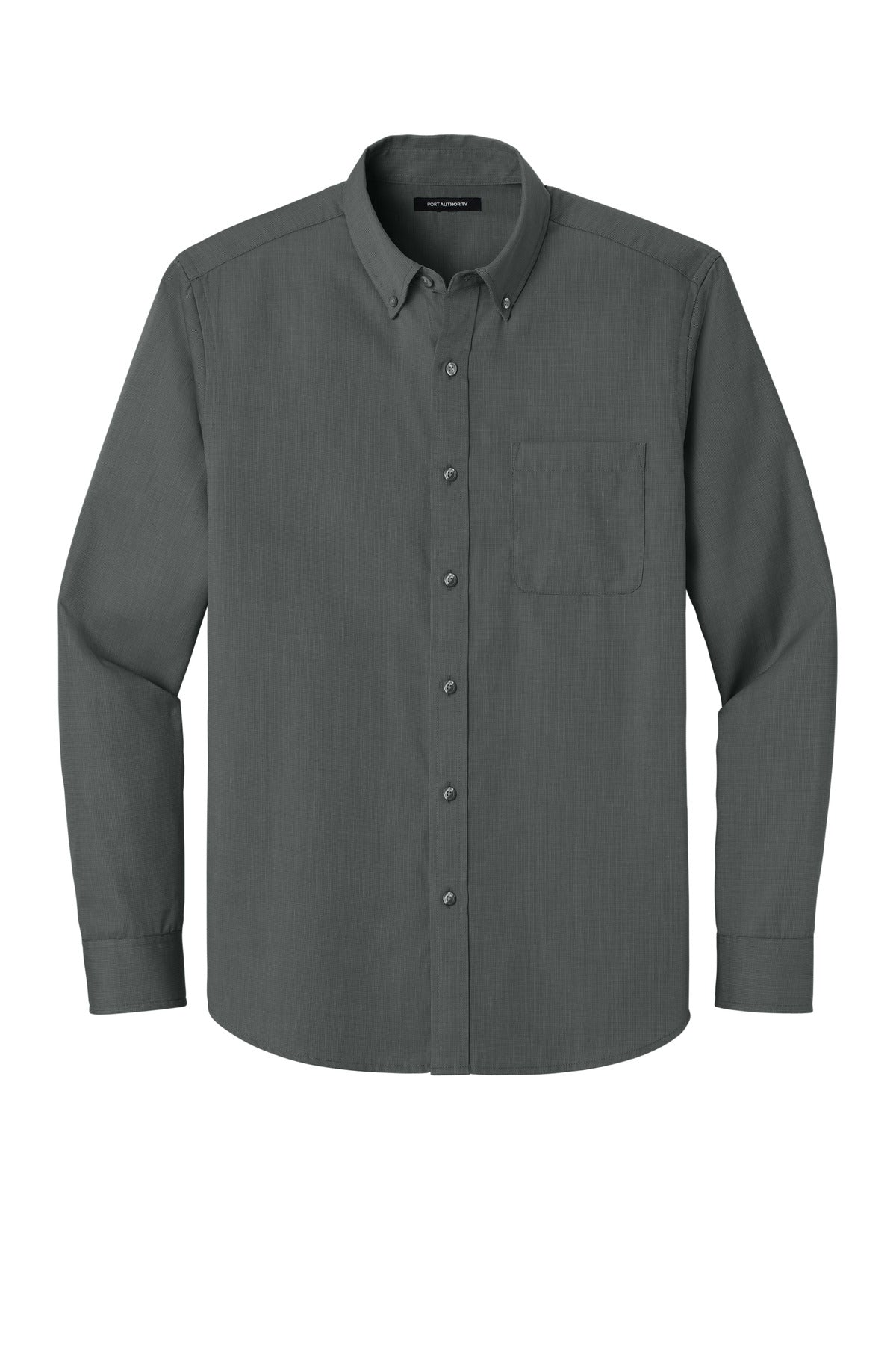 Port Authority Long Sleeve Nailhead Easy Care Shirt