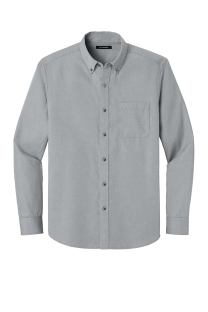 Port Authority Long Sleeve Nailhead Easy Care Shirt
