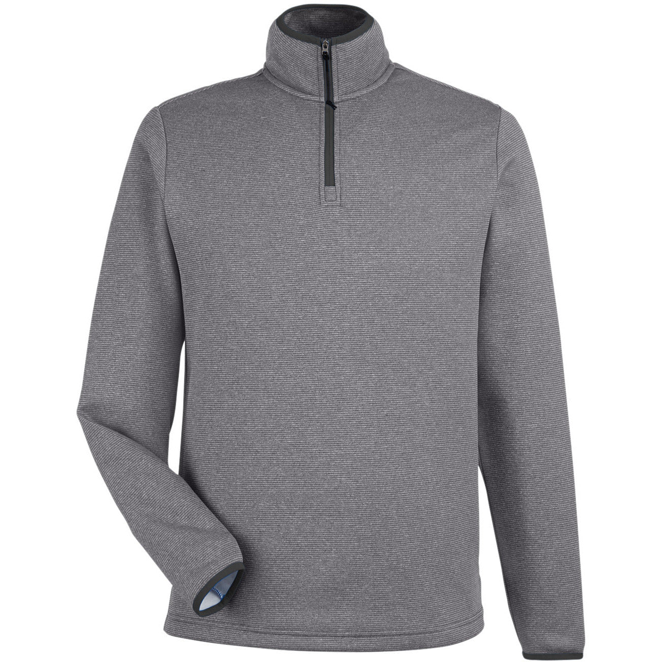 CORE365 Men's Venture Heathered Stripe Quarter-Zip