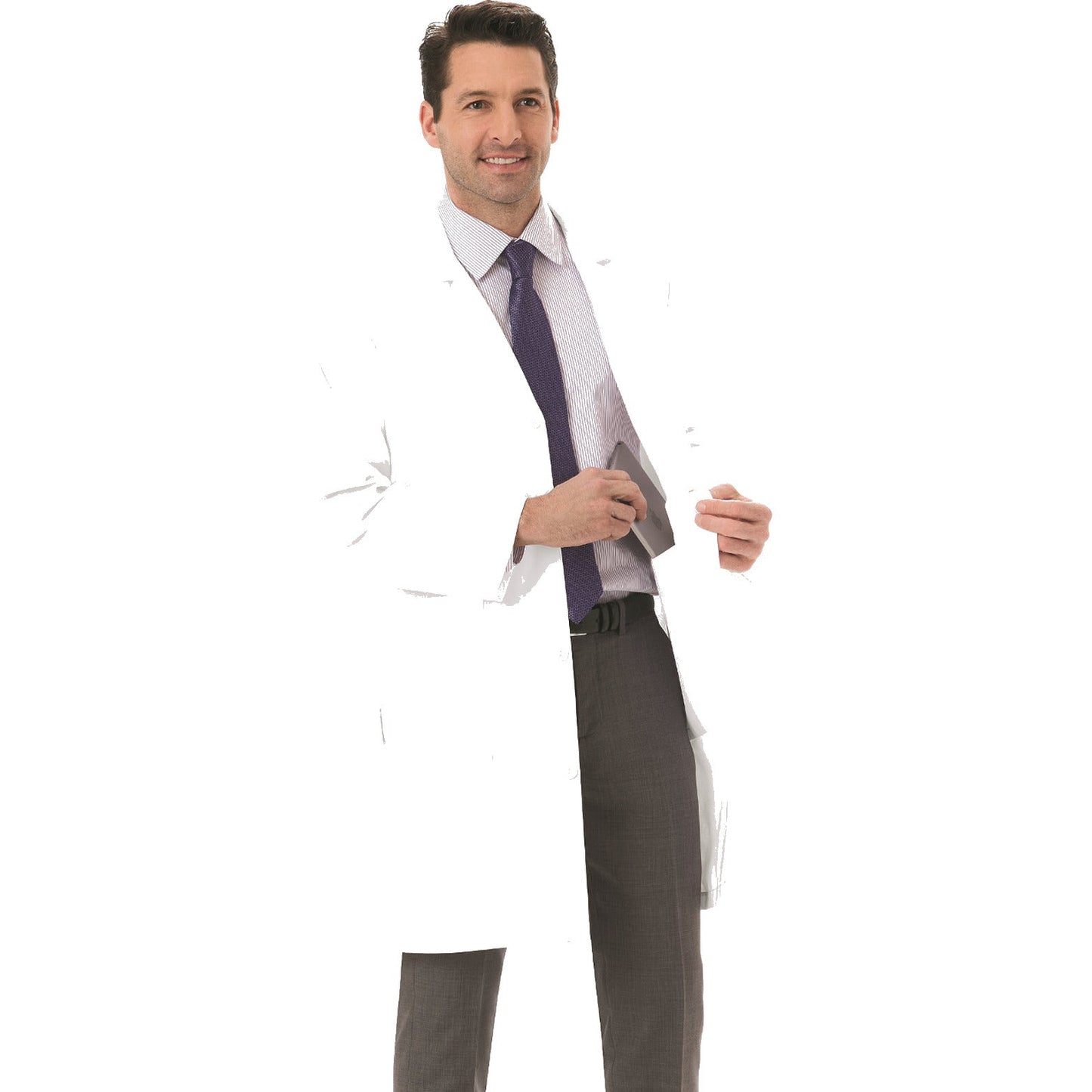 Meta Meta Labwear Men's Five-Pocket 38" Full-Length Long Lab Coat