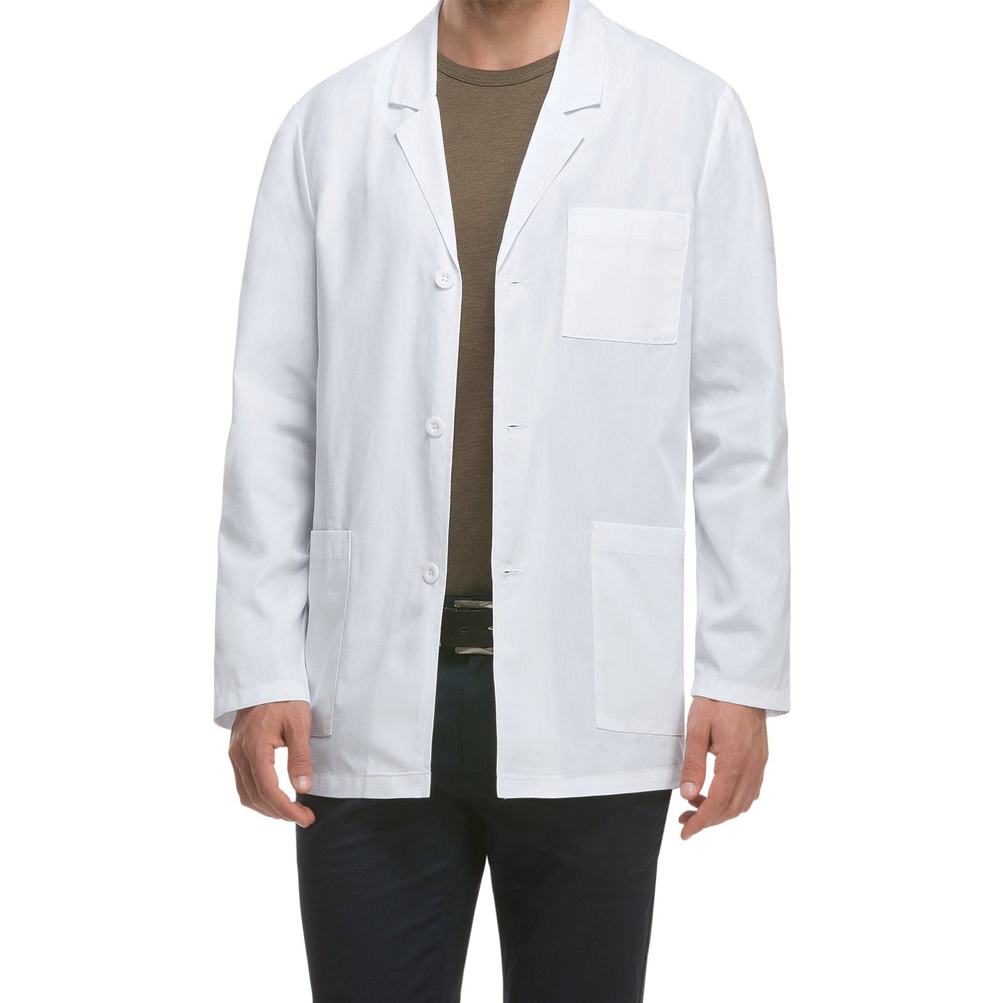 Dickies Medical EDS Professional Whites Men's Four-Pocket 31" Consultation Lab Coat