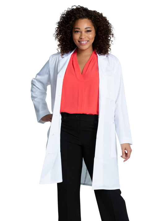 Cherokee Women's Three-Pocket 37" Full-Length Lab Coat