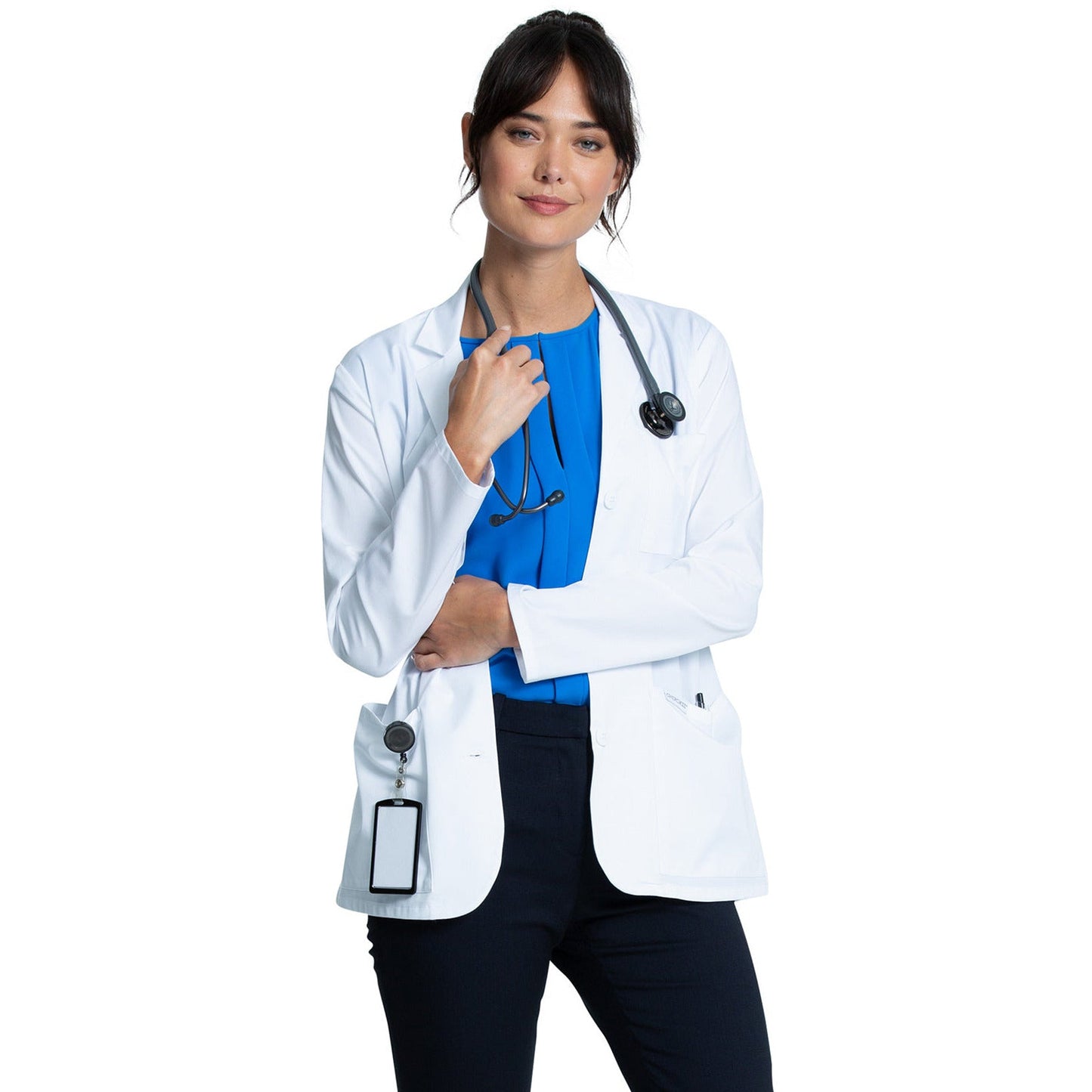 Cherokee Project Lab Women's Three-Pocket 28" Consultation Lab Coat