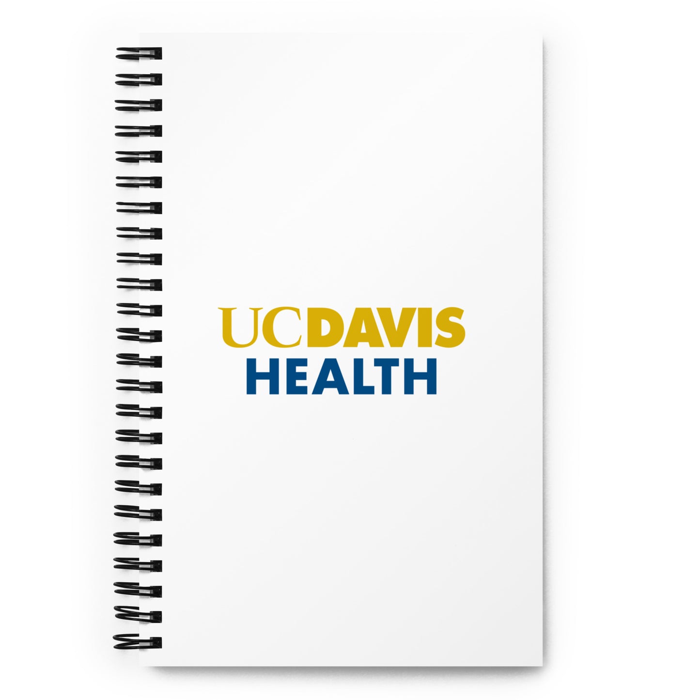 UC Davis Health Spiral notebook